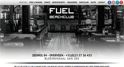 Desktop Screenshot of beachclubfuel.nl